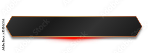 Free Download neon dark rectangle banner - GFXLoad