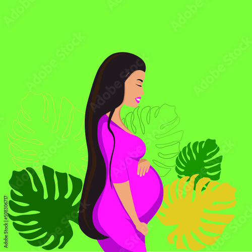 Pregnant giri