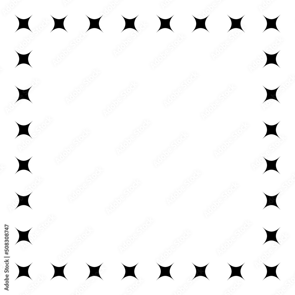 Obraz premium Shiny Star Flat Icon Isolated On White Background