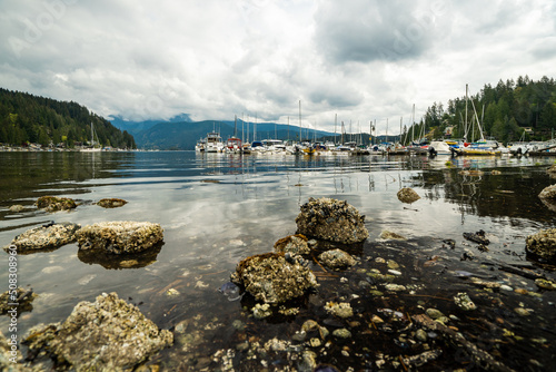 The Harbour at Deep Cove in North Vancouver, British Columbia, Canada photo