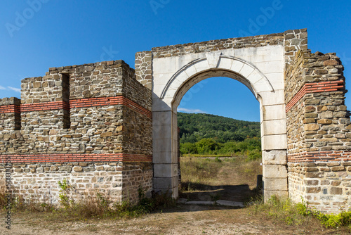 Ruins of Ancient Roman fort of Sostra  Bulgaria