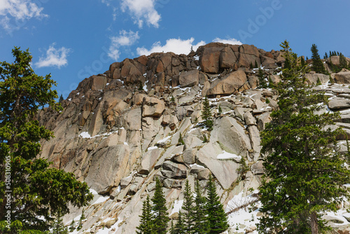 rocks in the mountains