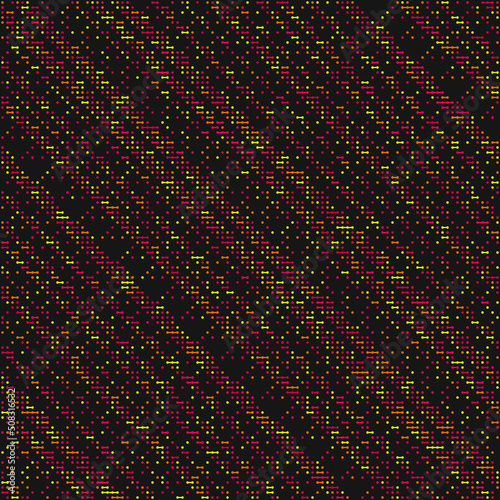 Rule 210 Neighbors 3 Elementary cellular automaton random seed sample implementation illustration