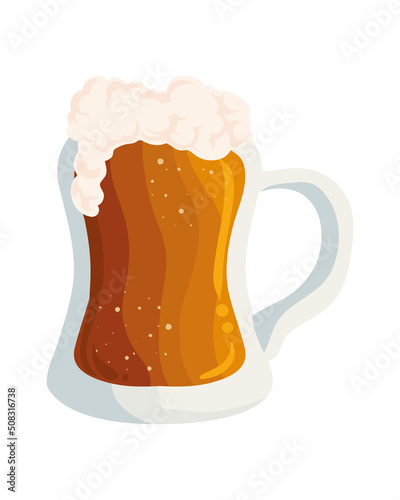 beer glass illustration