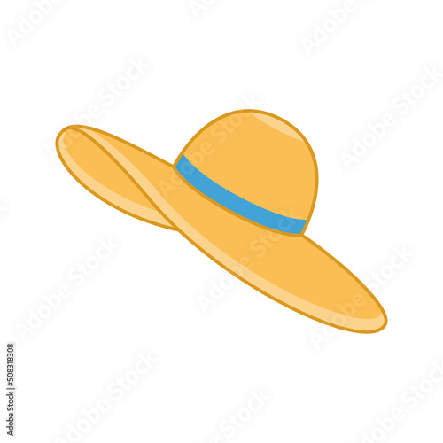 Women Hat isolated on white background