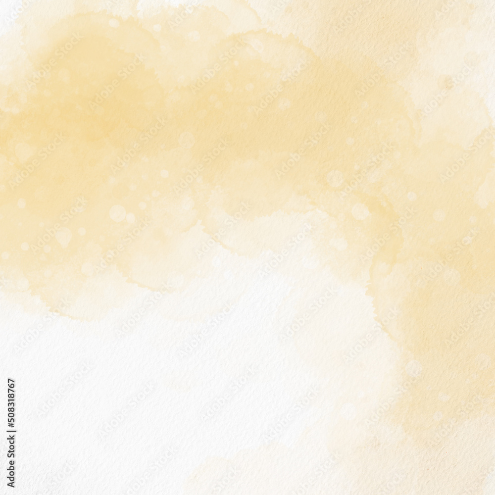 Obraz premium Abstract orange watercolor background. Watercolor background for invitations, cards, posters. Texture, abstract background, color splashing