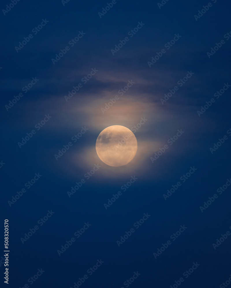 moon over water