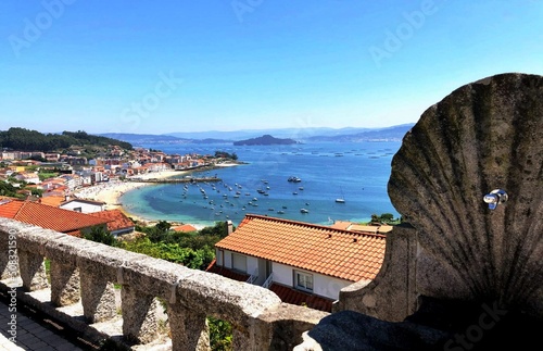 Playa de A Guarda en Pontevedra, Galicia