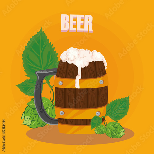 beer mug poster