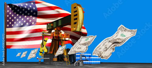 USA oil industry. Import of...