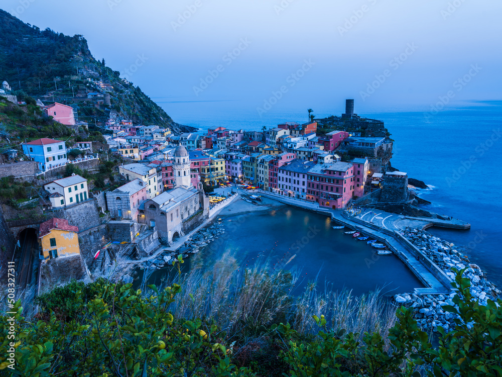 Beautiful village of Vernazza, Cinque Terre, Italy