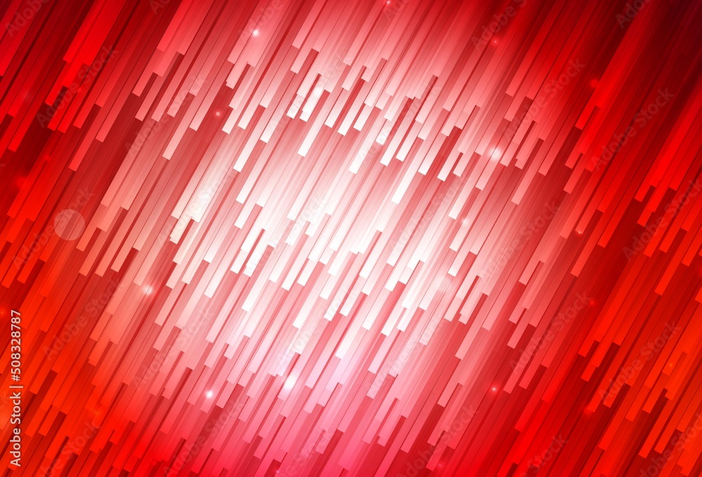 Light Red vector template with repeated sticks. Light Red vector template with repeated sticks.
