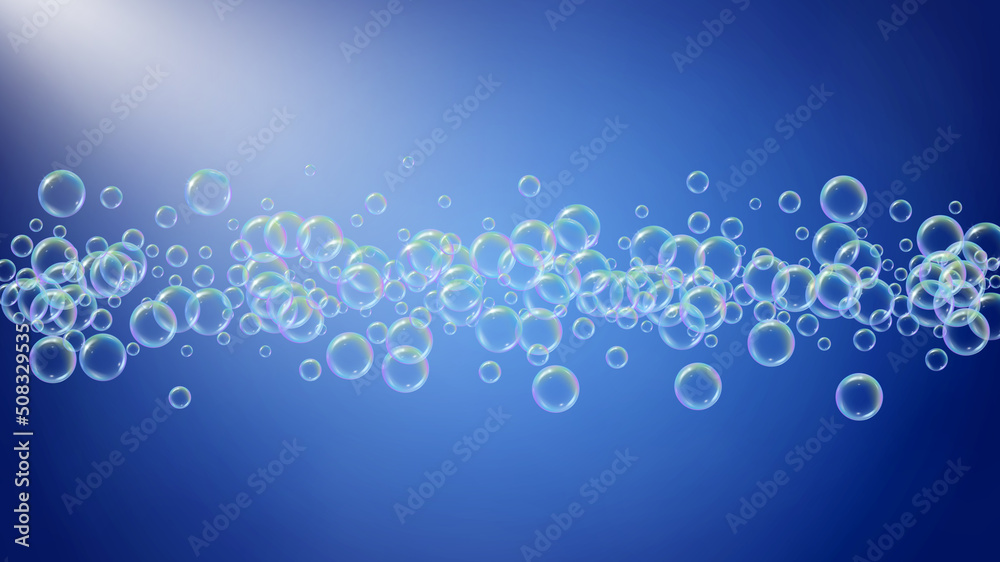 Bath bubble. Detergent soap foam and suds for bathtub. Shampoo. Bath bubble. Detergent soap foam and suds for bathtub. Shampoo.