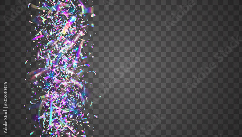 Light Effect. Surreal Foil. Carnival Sparkles. Purple Disco Conf