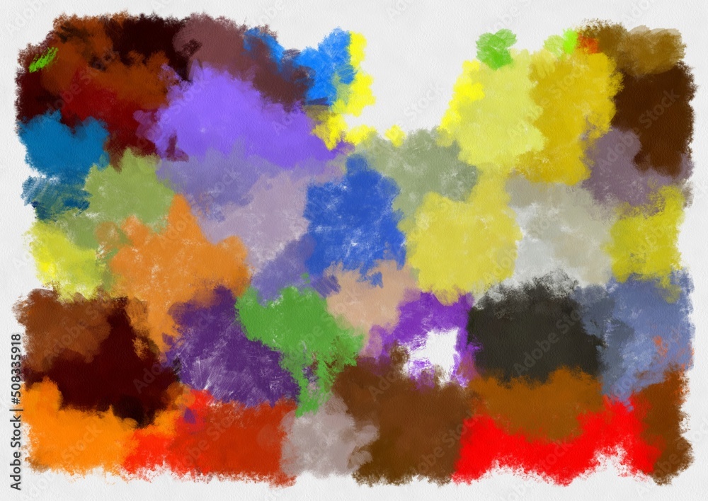 Illustration style background image abstract pattern various vibrant colors watercolor style illustration impressionist painting. Illustration style background image abstract pattern various vibrant colors watercolor style illustration impressionist painting.