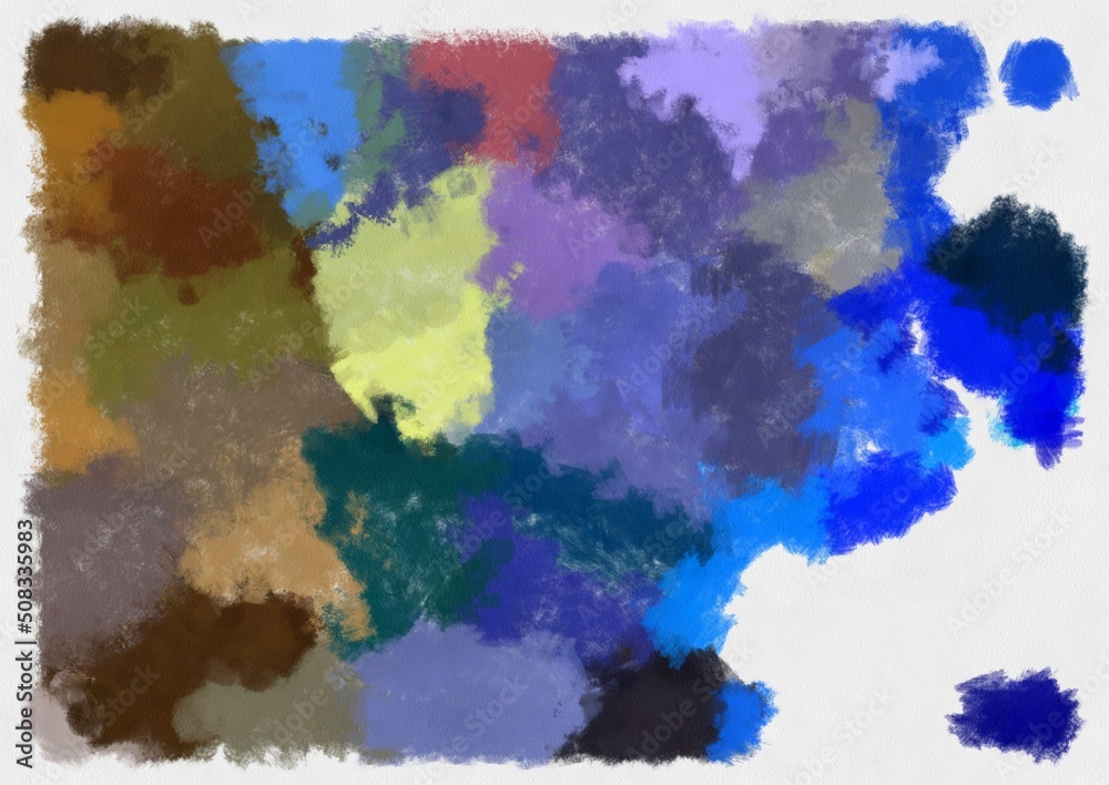 Illustration style background image abstract pattern various vibrant colors watercolor style illustration impressionist painting. Illustration style background image abstract pattern various vibrant colors watercolor style illustration impressionist painting.