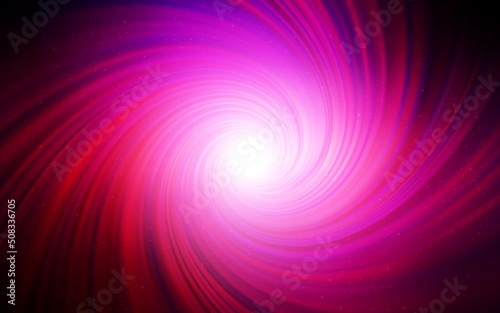 Dark Pink vector layout with cosmic stars.