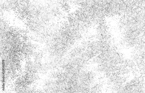  Grunge black and white texture.Grunge texture background.Grainy abstract texture on a white background.highly Detailed grunge background with space. © baihaki