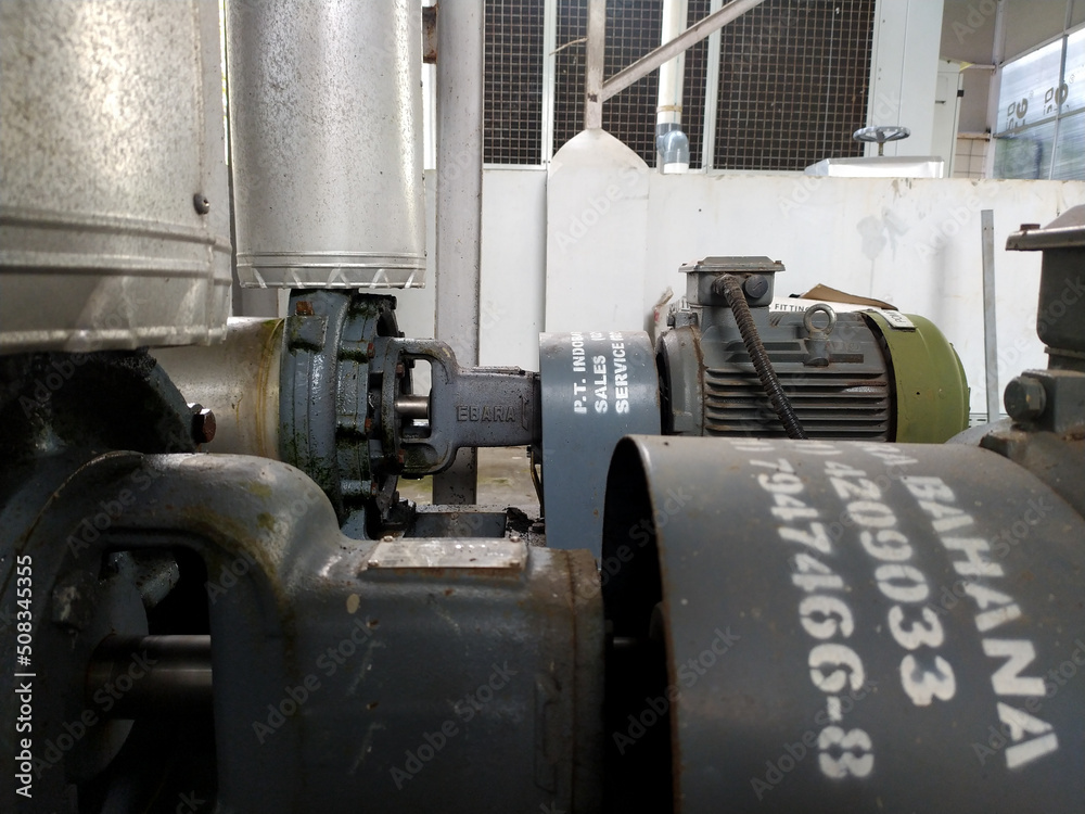 Water pump driven by electric motor Water pump driven by electric motor