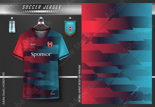 Soccer jersey design for sublimation, sport t shirt design