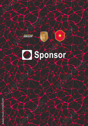 Soccer jersey design for sublimation 