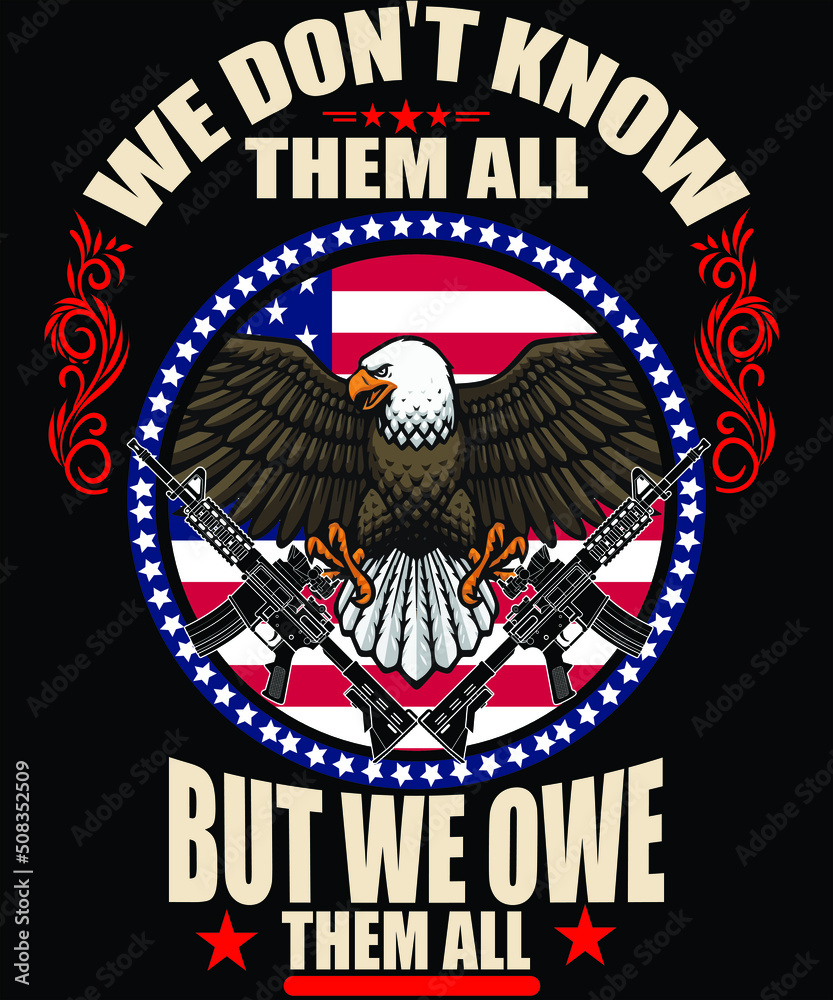 Naklejka premium Today, we reflect on the lives of those who dutifully served our country and paid the ultimate price.