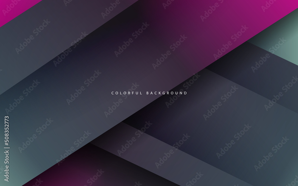 Abstract overlap layer dark color background