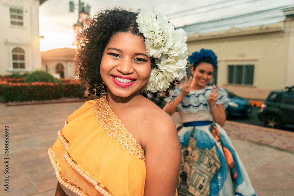 Traditional nicaraguan dress sale