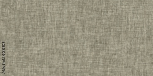 Seamless jute hessian fiber texture border background. Natural eco cream brown textile effect banner. Organic neutral tones woven rustic hemp ribbons trim edge