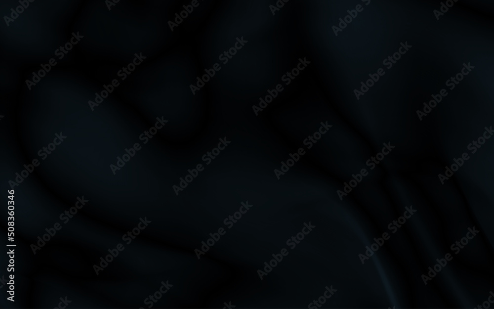 Obraz premium black wavy silk background texture