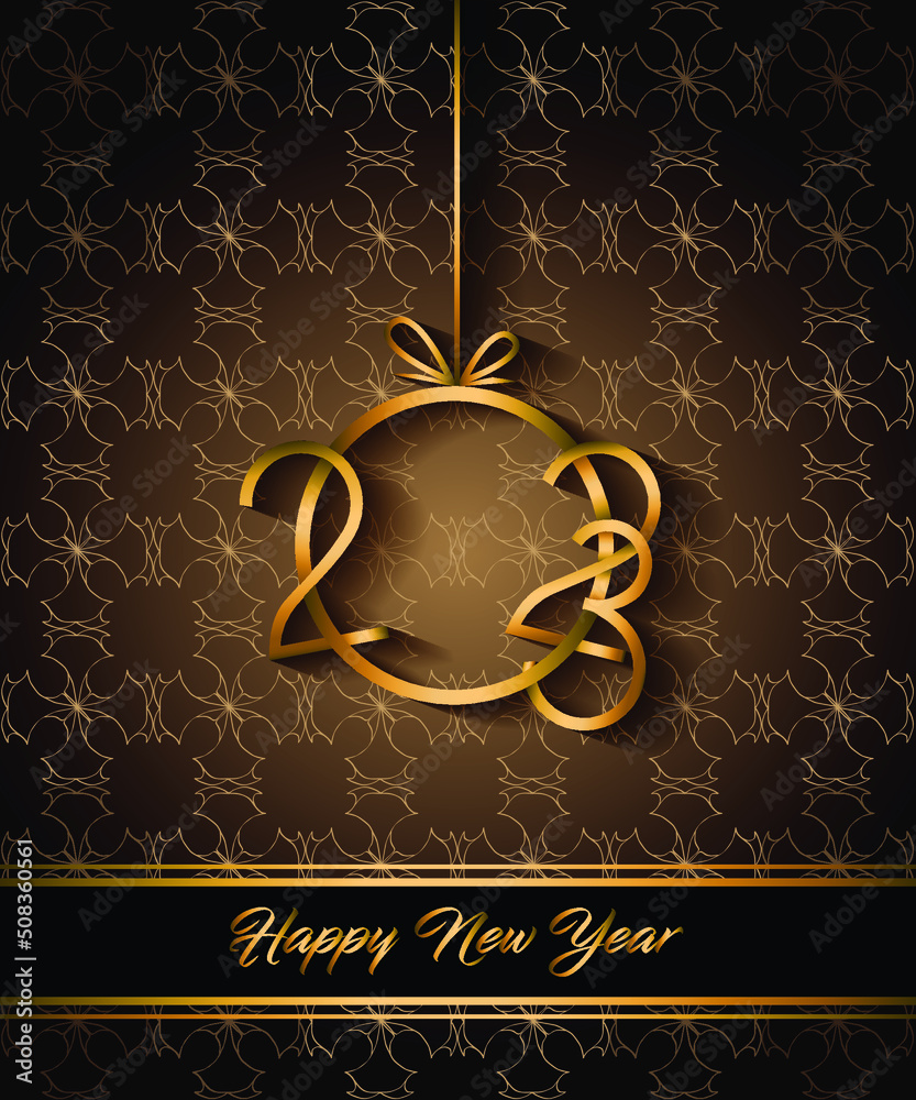 2023 Happy New Year background for your seasonal invitations, festive posters, greetings cards. 2023 Happy New Year background for your seasonal invitations, festive posters, greetings cards.