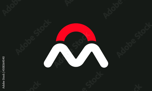 OM M O initial logo | initial based abstract modern minimal creative logo, vector template image. luxury logotype logo, real estate homie logo, typography logo. initials logo, OM Massage Logo