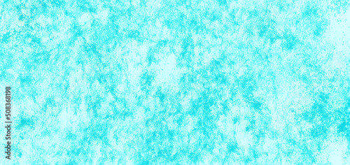 blue frozen winter ice texture background. 