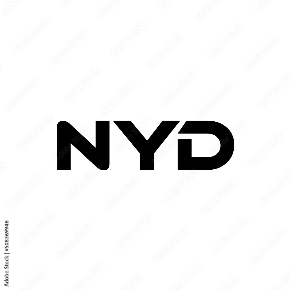 NYD letter logo design with white background in illustrator, vector logo modern alphabet font overlap style. calligraphy designs for logo, Poster, Invitation, etc. NYD letter logo design with white background in illustrator, vector logo modern alphabet font overlap style. calligraphy designs for logo, Poster, Invitation, etc.