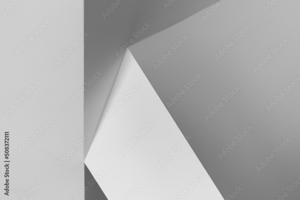 White interior background, corners with soft shadows White interior background, corners with soft shadows