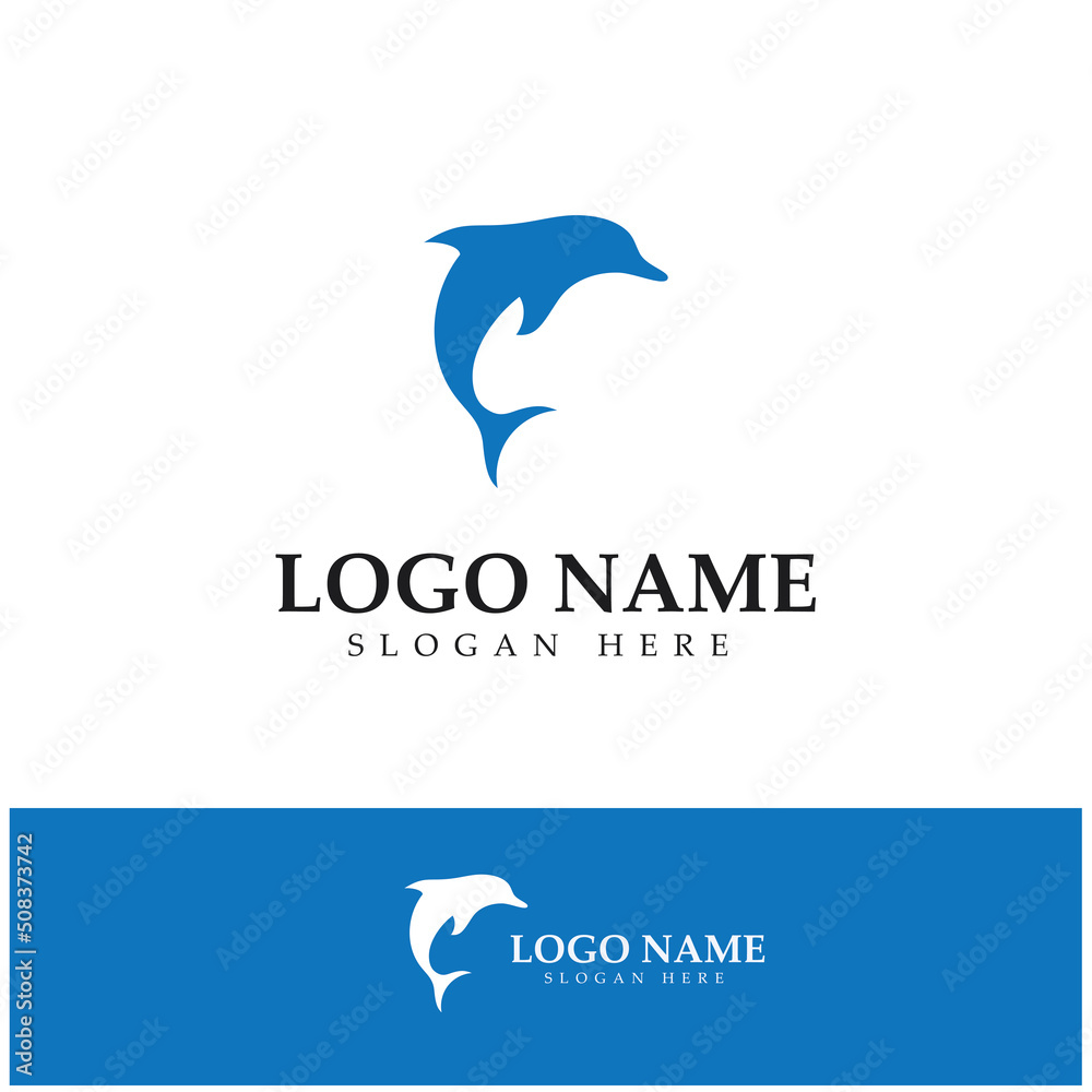 dolphin icon logo design symbol vector dolphin icon logo design symbol vector