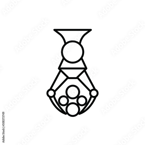 forklift log vector for website symbol icon presentation