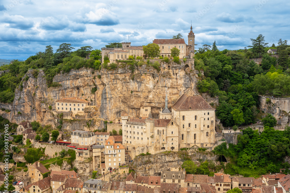 city of Rocamadour- France city of Rocamadour- France