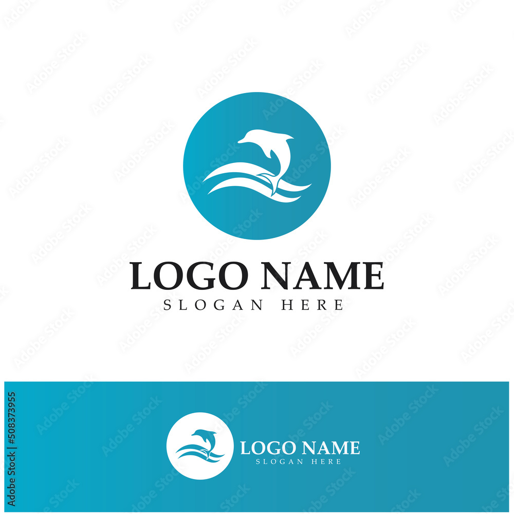 dolphin icon logo design symbol vector dolphin icon logo design symbol vector