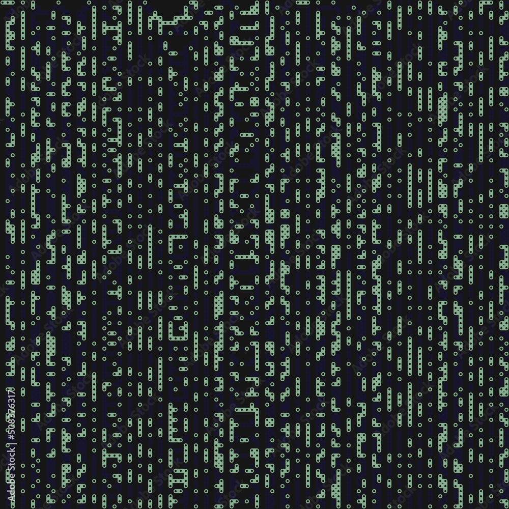Rule 94 Neighbors 3 Elementary cellular automaton random seed sample implementation illustration Rule 94 Neighbors 3 Elementary cellular automaton random seed sample implementation illustration
