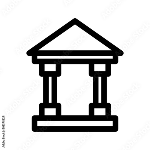 Wallpaper Mural bank icon or logo isolated sign symbol vector illustration - high quality black style vector icons
 Torontodigital.ca