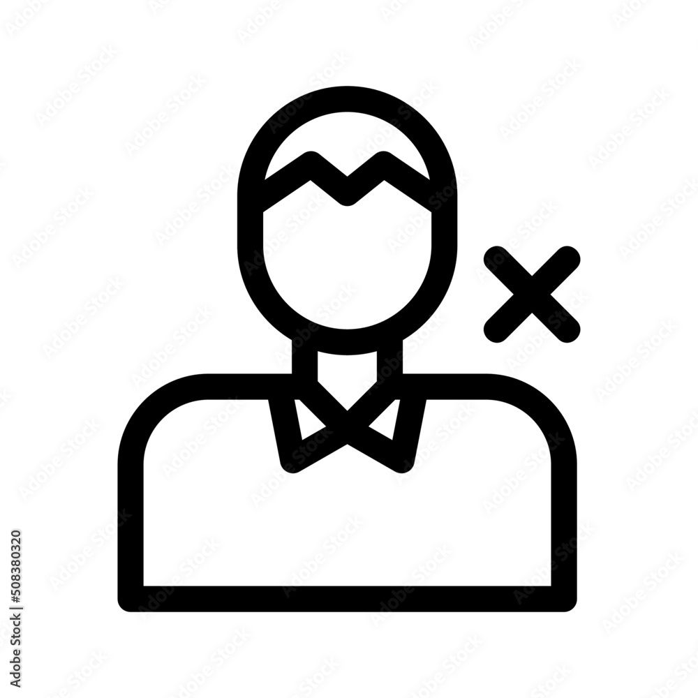 delete business man icon or logo isolated sign symbol vector illustration - high quality black style vector icons
delete business man icon or logo isolated sign symbol vector illustration - high quality black style vector icons
