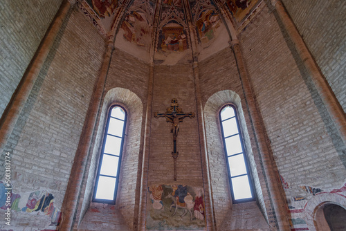 Offida, Ascoli Piceno, Marche. Church of S. Maria della Rocca photo