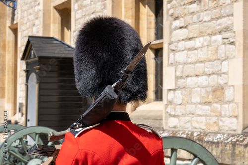 Fotografi Undefined London tower guard