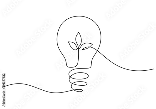 One continuous single line ...