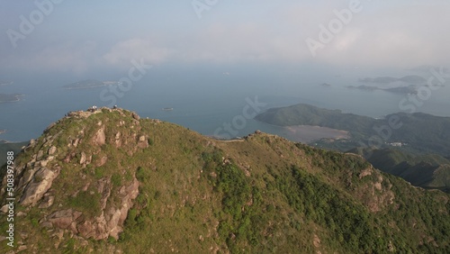 peak of Lantau peak in Hong Kong  one of highest mount