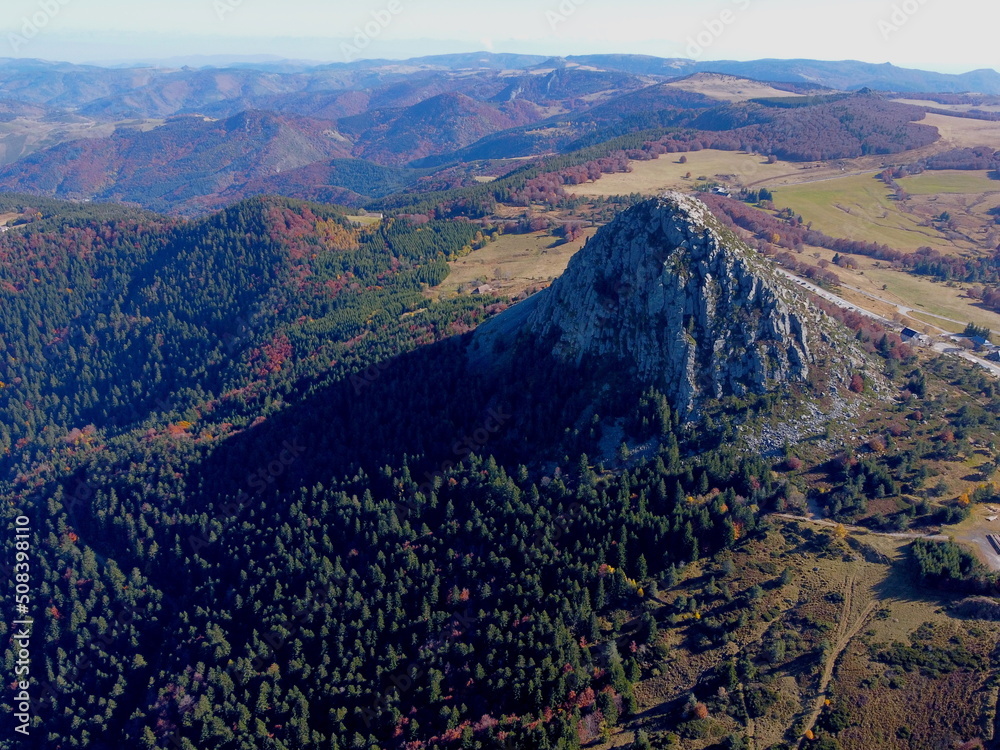 Mont Gerbier de Jonc, Ardèche, Massif Central, Auvergne Rhône Alpes France Europe