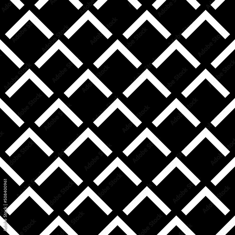 Seamless chevrons pattern. Repeated angle brackets background. Abstract artwork. Curves ornament. Ethic embroidery image. Modern japanese motif. Geometric backdrop. Digital paper for print. Vector art Seamless chevrons pattern. Repeated angle brackets background. Abstract artwork. Curves ornament. Ethic embroidery image. Modern japanese motif. Geometric backdrop. Digital paper for print. Vector art