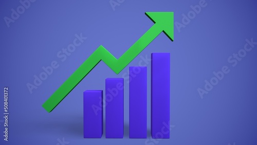 histogram columns up and statistics finance 3d-rendering Free Download histogram columns up and statistics finance 3d-rendering - GFXLoad