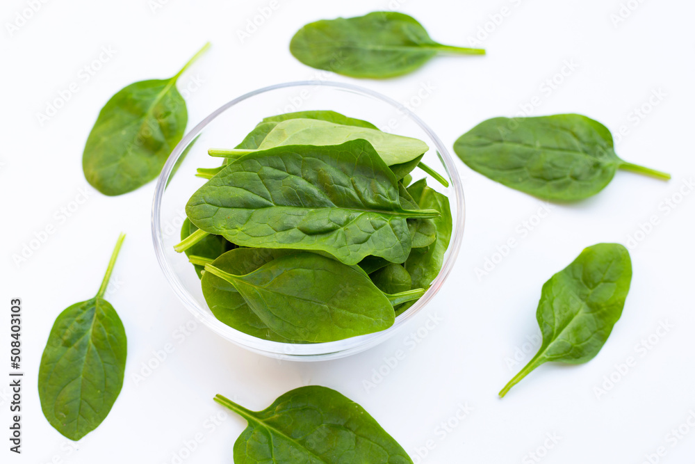 Spinach leaves. Extremely nutrient-rich vegetable Spinach leaves. Extremely nutrient-rich vegetable